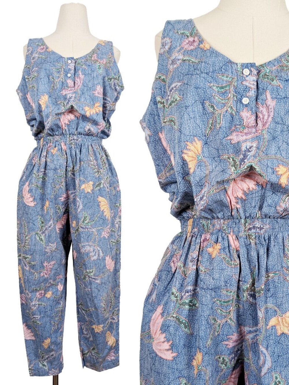 80s Reyn Spooner Jumpsuit